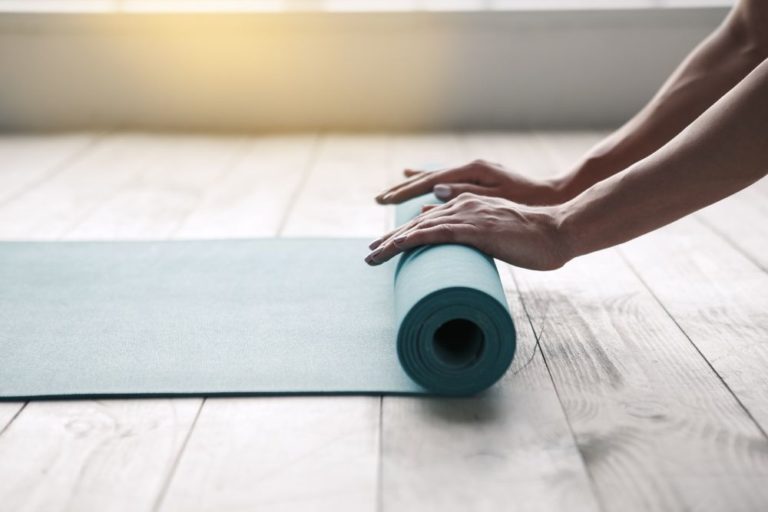 6 Best Eco-Friendly Yoga Mats in 2023 - shelf