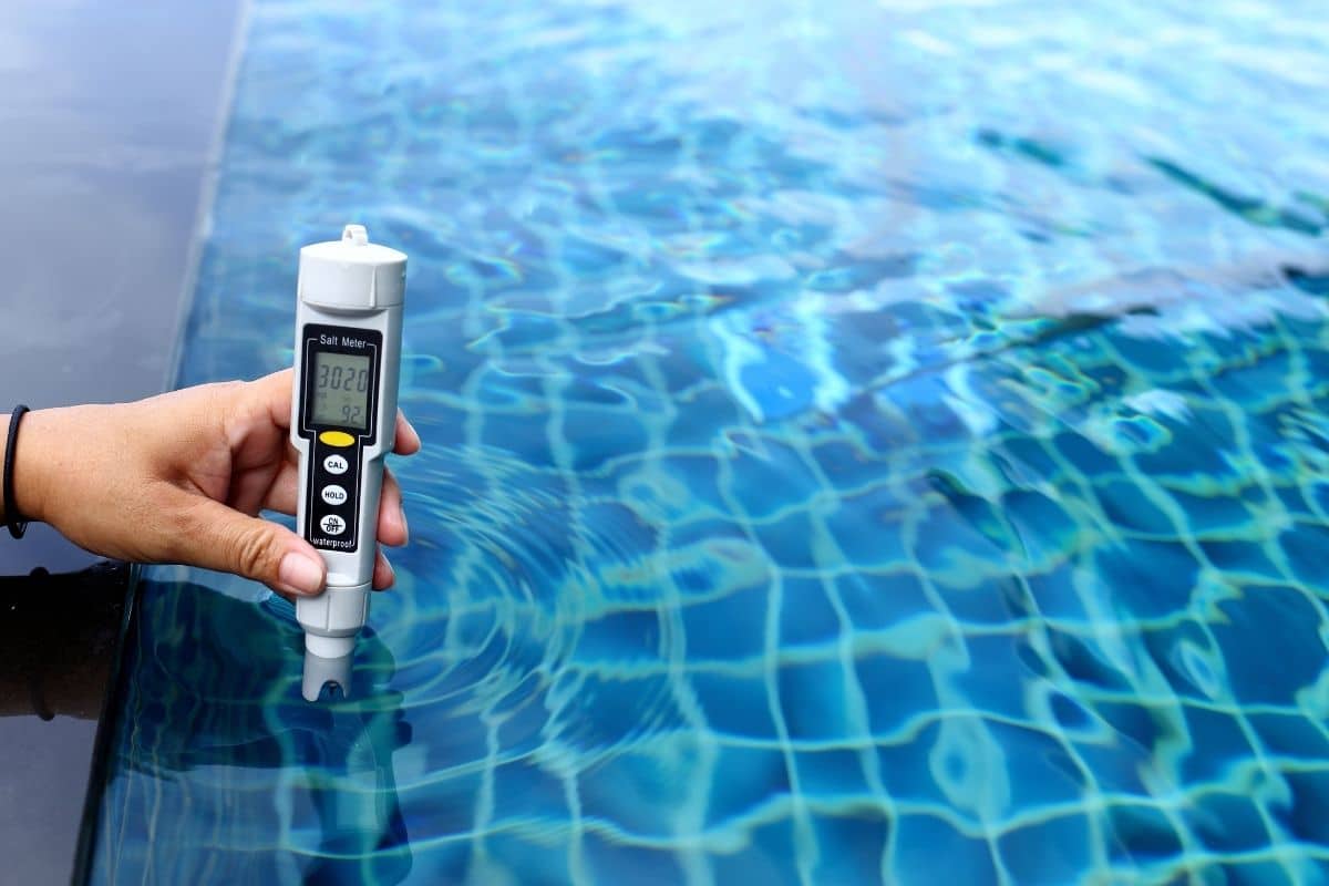 how to get rid of green algae in saltwater pool